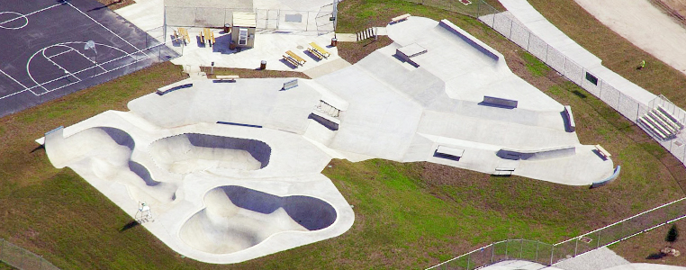 J.M. Berlin/Rotary Skate Park aerial