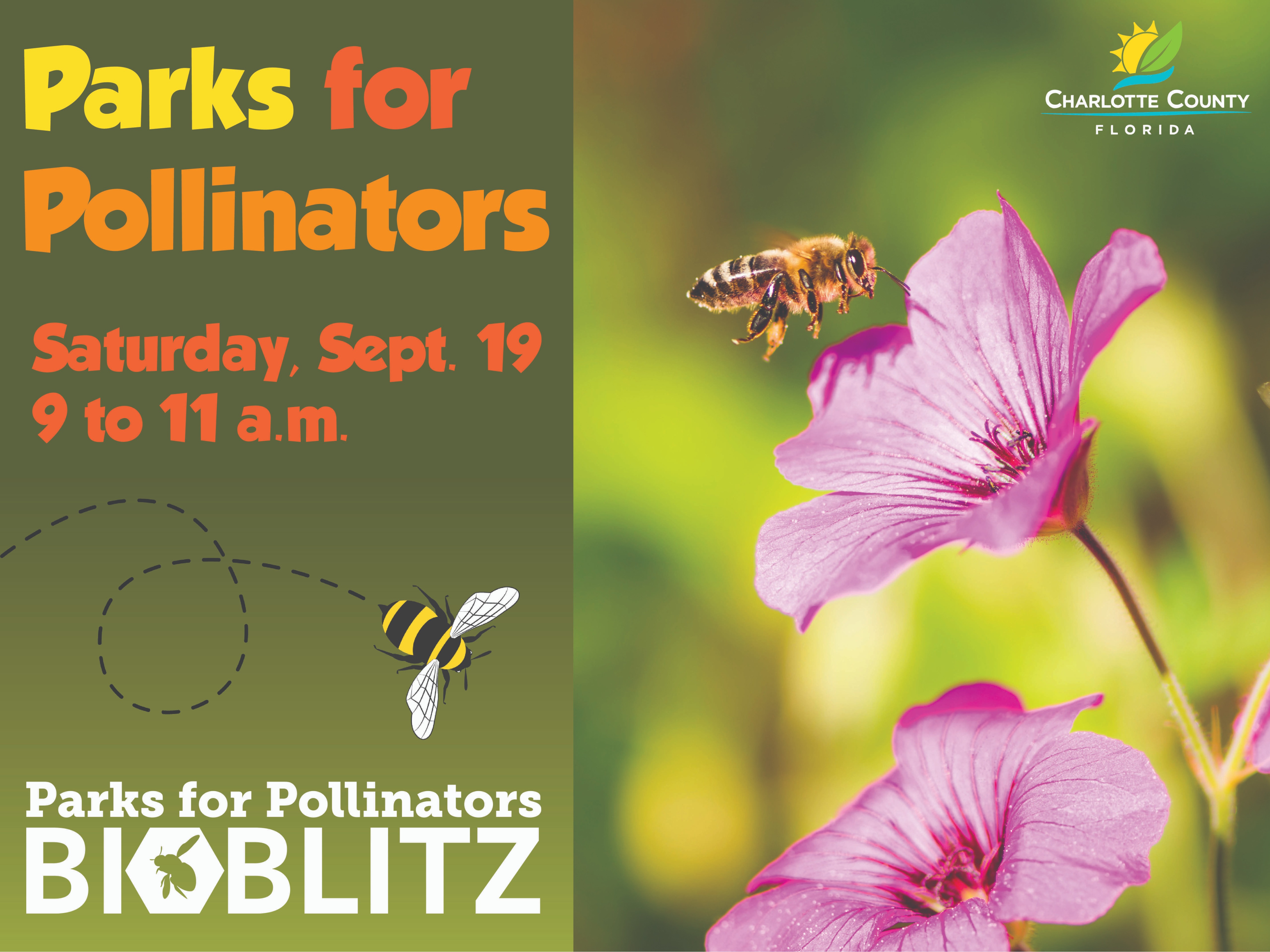 Parks for Pollinators Sept. 19 Image