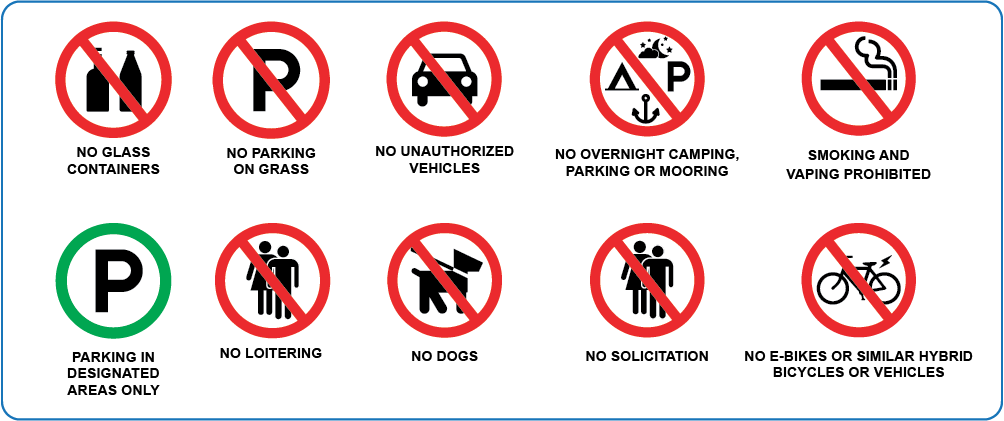 Rotonda Park Rules 