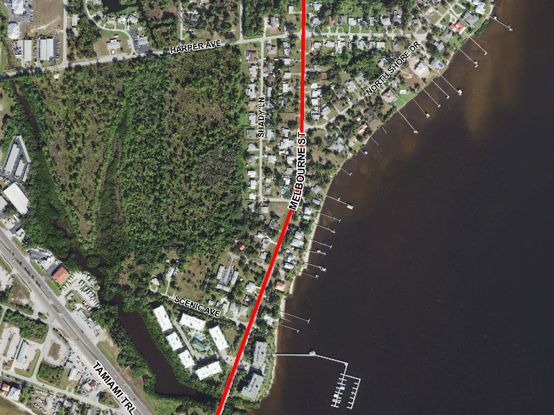 Charlotte Harbor CRA - Melbourne Street multi-use path News Image